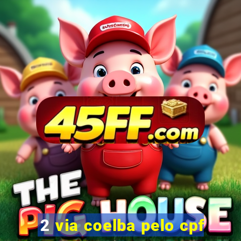 2 via coelba pelo cpf